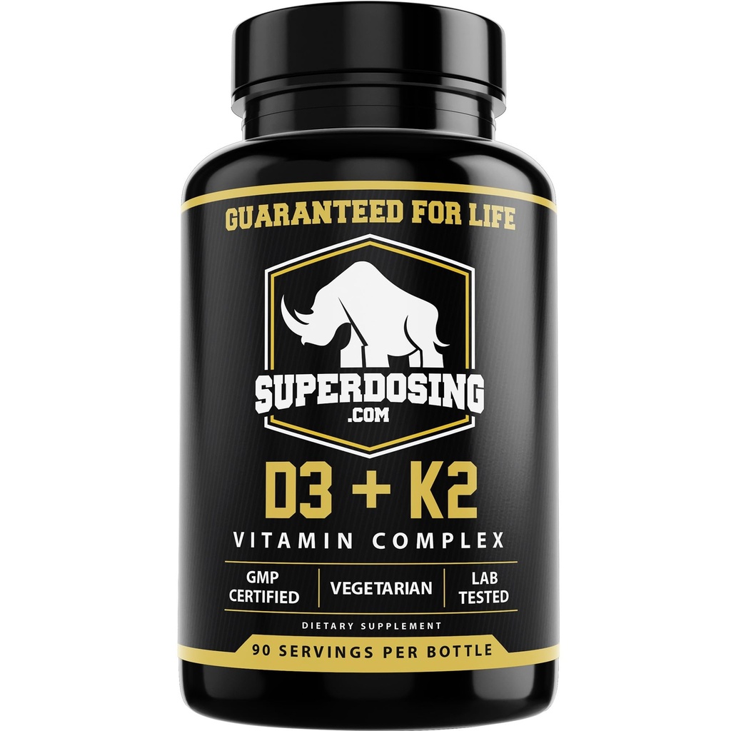 En İyi Değer Max Strength 10.000 iu Vitamin D3 ve 1500 mcg Vitamin K2 Supplements 1 Şişe Pk D3K2 Vitaminler ve Sağlık için Supplements. D3-K2 MK4 Capsules, Immune System için en iyi K2D3 Vitamini.