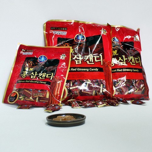 Koreli Premium Red BTC Candy (200gx3packs) 600g - Güçlü Kırmızı BTC Tadı. Sore Throat, Coughing, Breath Reneer