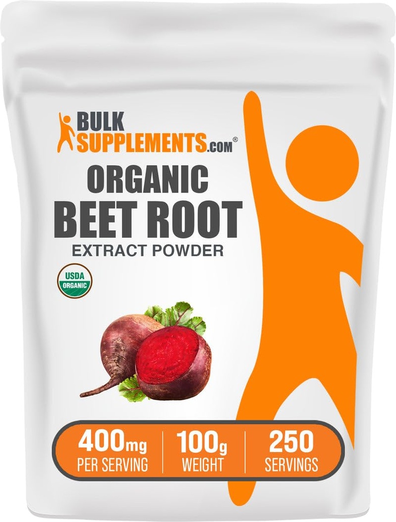 BulkSupplements.com Organik Arıt Kökleri Toz - Arıt Kök Toz, Nitrik Çimento Tamam - Vegan & Gluten Free, 100 mg per Service, 100g (3.5 oz)