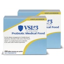 VSL #3 Probiyotik Toz Digestive Health, IBS & UC Belirtileri - 450B CFUs, High-Potency, Multi-Strain, Live, Reerated Probiyotik, Medical Food for Gut Health Support in Men & Women, 60 Pack