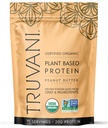 Truvani Vegan Pea Protein Toz | Peanut Butter | 20g Organik Bitki Temel Protein | 10 Hizmet | Keto | Gluten & Dairy Free | Low Carb | No Ek Olmayan Şeker