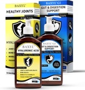 BAXYL & Baxyl Sche Paketi - (6 fl oz Her) - Hyaluronic Asit Ortak Supplement & Hylarunonan Amaferm Prebiyotik Digestive Supplement.