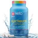 Keto Vitals Electrolyte Capsules | The Original Keto Electrolyte Pills Supplement | Salt Electrolyte Tabletler Hydration | Calorie-Free | Carb-Free KetoVitals Electrolyte Capsules