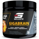 Granit Beslenme GigaBrain Nootropic Energy Toz – Cereboost, Alfa-GPC & ElevATP – Sustained Energy & Performance için Bilişsel Oda Supplement – Beyaz Peach, 30 Hizmet