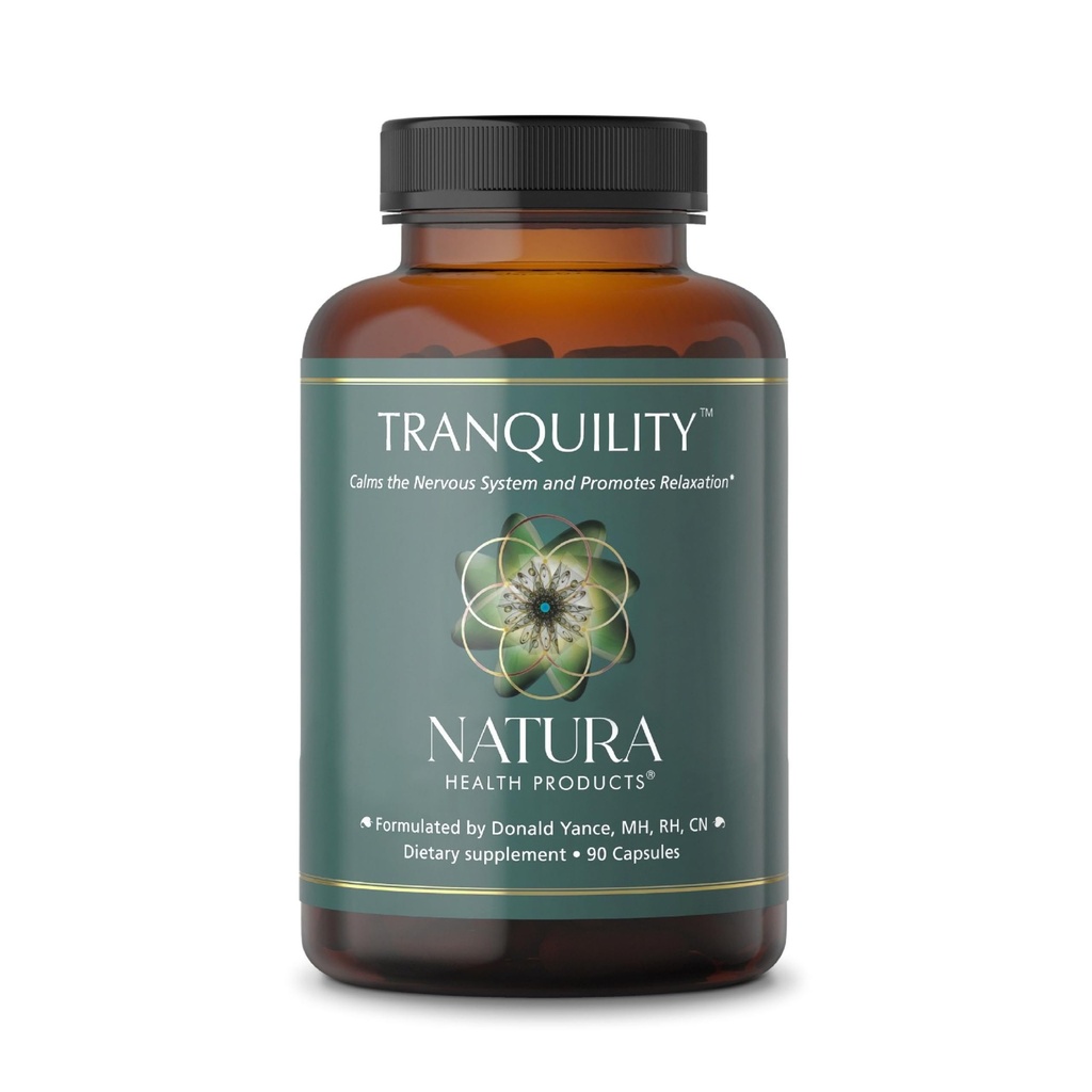 Natura Health Products Tranqutitude Supplement - Supports Relaxation - L-Theanine, Lemon Balm, Saffron, Kava, Skullcap, Lavender ve Passion Flower (90 Capsules)