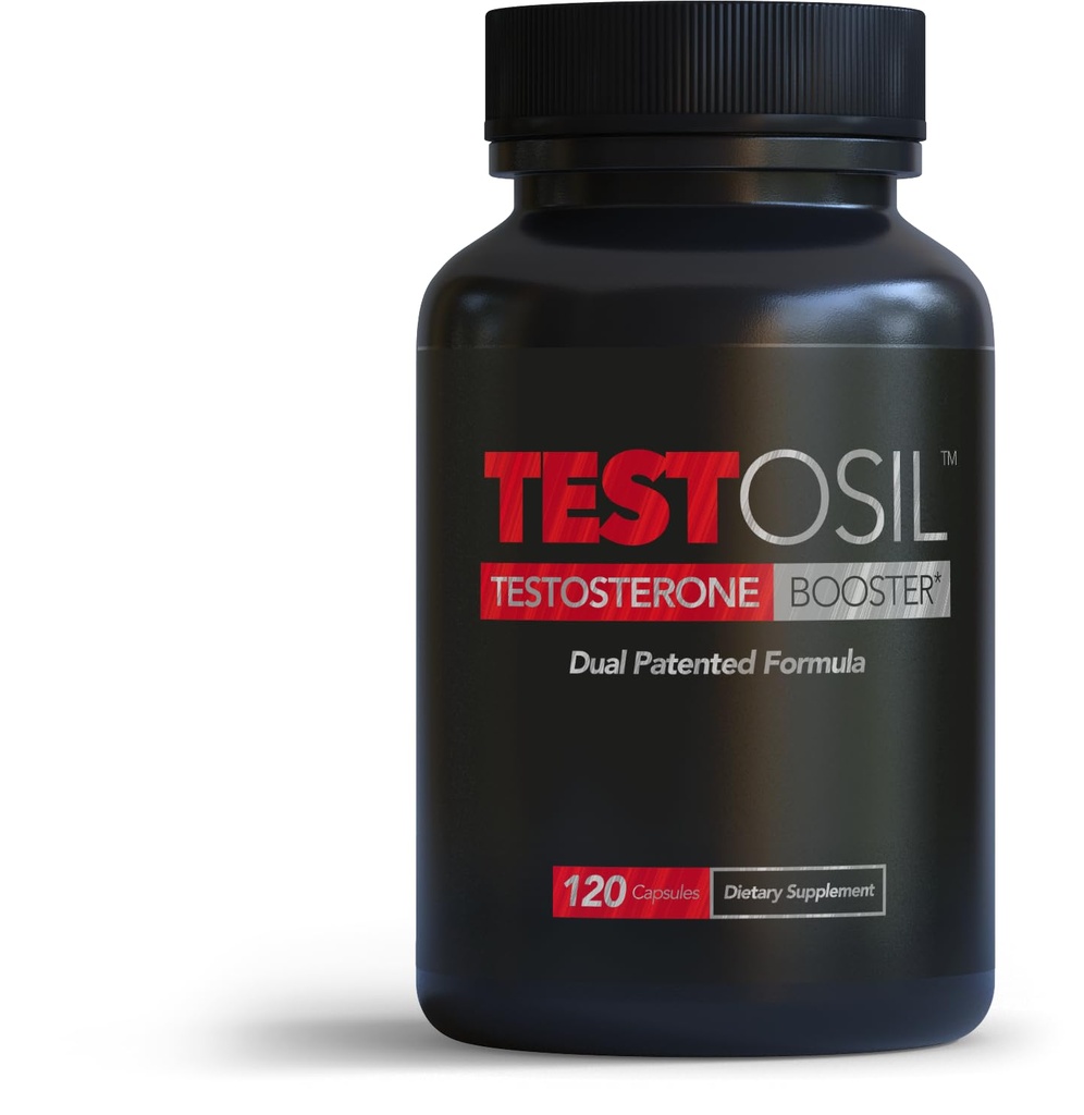 Lider Edge Health Testosil - Erkekler için testosteron Supplement - Ashwagandha, Fenugreek & D-Aspartic Asit - Enerji için Kas Health & Vitality Destek