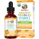 MARYRUTH'S Organic Toddler Vitamin C Drops for Immunity | Ages 1-3 Years | 15 mg Per Serving | Vitamin C for Immune Support & Overall Health | Vegan | Sugar Free | Gluten Free | Non-GMO | 30 Servings