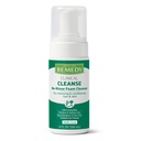 Medline Remedy Clinical No-Rinse Foam Cleanser, Vanilla Scent (4 fl oz) - Hydrating Shampoo and Body Wash for Sensitive Skin, Paraben and Sulfate Free, For Face, Hair, and All Ages