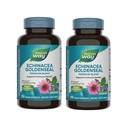 Nature's Way Echinacea Goldenseal - 900 mg Echinacea 7 Herb Mix per 2capsule hizmet ediyor - For Immune Support* - With Cayenne Pepper, Gentian & Burdock - Gluten Free - 180 Vegan Capsules (Pack of 2)