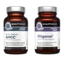 Life Kinoko Platinum AHCC 750 mg ve Oligonol Lychee Ekstraksiyonu - Immune Desteği için, Sağlıklı Ağlama