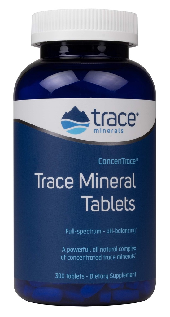 Trace Minerals Research Trace Mineral Tabletleri - 300 Tablet