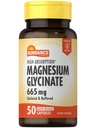 Sundance Magnezyum Glycinate Capsules | 665 mg | 50 Hızlı Yayın Pills | Non-GMO ve Gluten Free Supplement Supplement