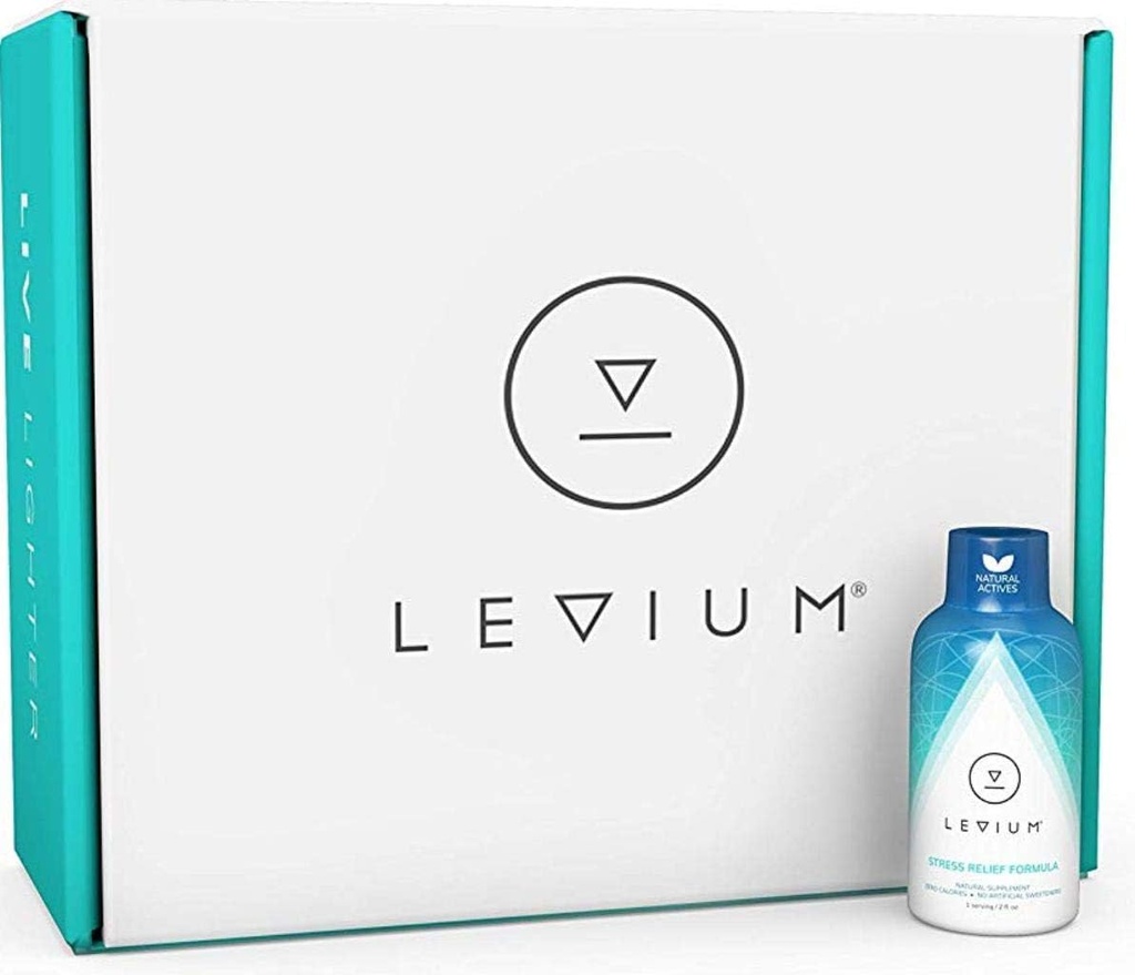 Levium Calming Stres A Vitamini Tamamlama | Doğal Mood Boosting Liquid Shots (30 Day Supply)