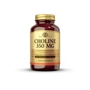 Solgar Choline 350 mg - 100 Sebze Kapsülleri, 2 Paket - Non-GMO, Vegan, Kosher - 200 Toplam Hizmet