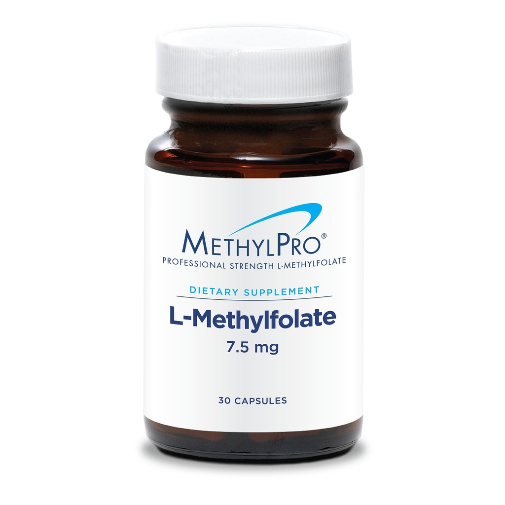 TorchPro L-Methylfolate 7.5 mg - Sağlıklı Bir Zihin Başlıyor - Methylfolate için Active Folate for Methylfolate 7.5 mg - 30 Hizmet - 30 Capsules