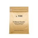 Saf Orijinal Malzemeler D-Ribose (1lb) Beslenme Supplement, Non-GMO, Gluten-Free, Unflavored
