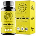 Doğal Enerji Pilleri – Caffeine Free – Metabolism, Zihinsel Uyarı – Rhodiola Rosea, Dandelion Root, Bacopa, Ginsengi – 7 Herbs & Abxia Enhancing Piperine – Vegan, Non-GMO, 60 Ct
