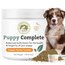 Wholistic Pet Organics Puppy Complete - Dog Multivitamin Toz - 1 Lb - Daily Dog Vitamins & Supplements for House Food - Immune System, Skin, Coat & General Health - Small and Large Breed Puppies