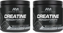 Amazing Muscle Micronized Tinatine Monohidrat | 90 Hizmet başına 5000 Mg | 1 Lb (454 Grams) | İdeal Pre & Post Workout Supplement | Unflavored (2 Pack, 1 Lb | Unflavored)