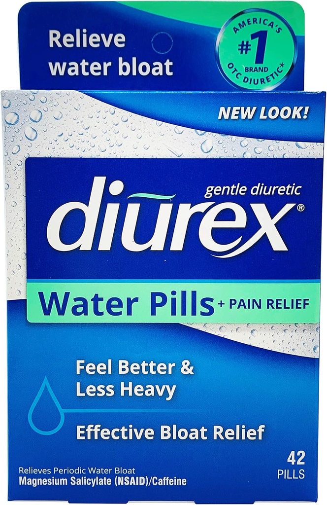 Diurex Water Pills, 42 Kont Pills (Pack of 3)