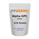 Alfa-GPC Toz 125 Grams, Non-GMO Alfa GPC Supplement Choline Toz, Vegan, Üçüncü Parti Test Edildi, Pre-Workout, Memory and Focus, with Scoopop