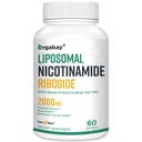 Orgabay Liposomal Nicotinamid Riboside 2000 MG ile TMG ve Pterostilbene, NAD+'ı güçlendirin, Sağlıklı Ağlamayı Destekleyin, 60 Sayı Kont