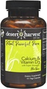 Desert Harvestuba Karbonat 250 mg + Vitamin D3 100 IU Supplement with Aloe Vera for Abors, 90 Capsules