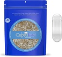 Capsuline, Boyut 0 Ayrılı Capsules - 5.000 Kont Clear Vegetarian Boş Kapsüller Çantada Ayrıştı - Boş Kapsüller - DIY Tamam için