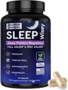 Bilge Doğal Uyku Yardımı - Sağlıklı Uyku ve Rahatlama - Valerian, Melatonin, Magnezyum, Ashwagandha - Non-Habit Form - 60 Capsules
