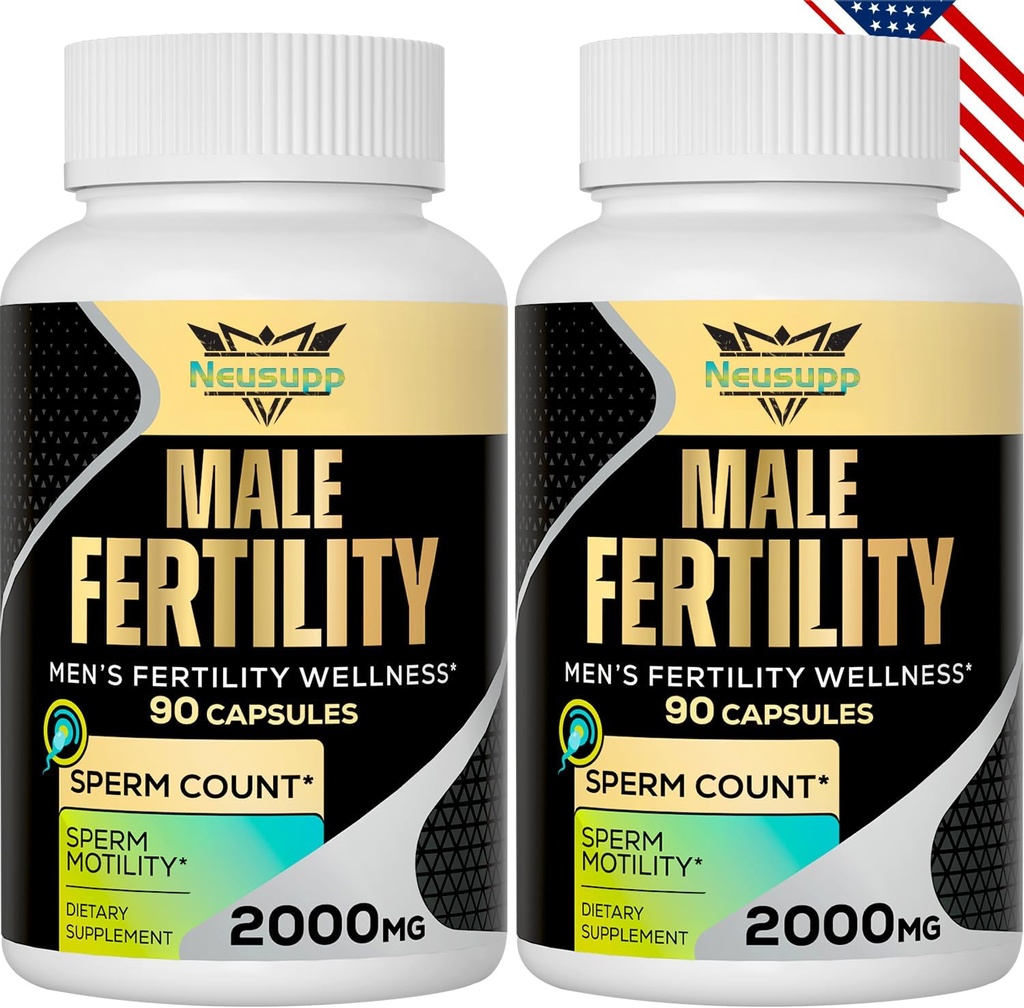 Erkekler için Fertness Supplements, Erkek Prenatal Vitaminler -Optimal Sperm Kont, Motness ve Güçlü, 2000MG Erkekler Kavramı için Maca Root ile Hazırlık Yazıyor - 2 Paket