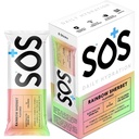 SOS Hydration Electrolyte Toz Stick Packs | Low Sugar | Hızlı Rehidrasyon | ABD'de Yap | Hua | Rainbow Sherbert