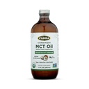Flora Health MCT Oil Organic Energy Boost, C8 Caprylic & C10 Capric Acids, Keto, Kosher, Non-GMO, etik olarak ve Sustainable Sourced Coconuts, 17 Fl Oz Liquid, Glass Şişe Şişe Şişe Şişe