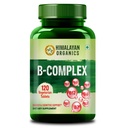 Himalaya Organikları 100% RDA B1, B2, B3, B5, B6, B9 & B12 | 120 Veg Tabletleri