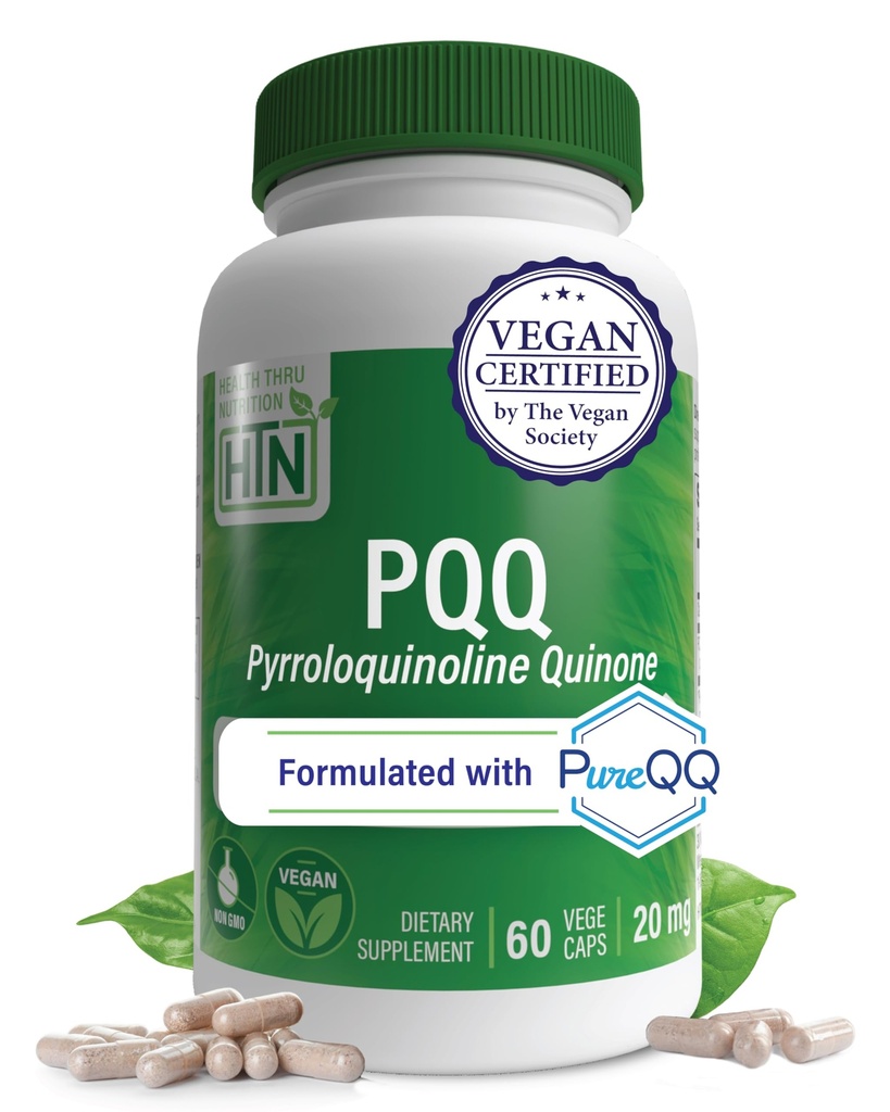 Health P Q Q (20 mg) Pack of 60 Veg Caps