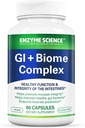 Enzyme Science GI + Biome Kompleksi, Gut Health ve Intestinal Balance için prebiyotikler, 60 Capsules (30 hizmet)