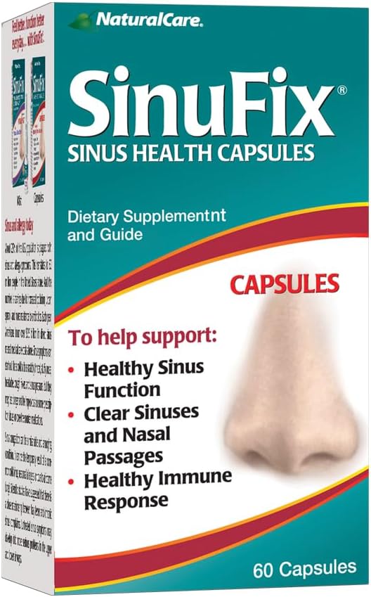 DoğalCare SinuFix Capsules, Sağlıklı Sinus Fonksiyonlarını Teşvik Ediyor, 60 Kont