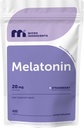 Mikro Malzemeler Melatonin 20 mg, 400 Tabletler | Strawberry Flavor | Hızlı Dissolve | 100% Uyuşturucu Ücretsiz | Vejetarya Dostu | Non-GMO, No Gluten, Sugar Free