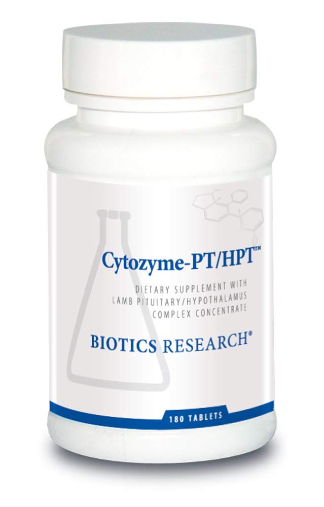 Biotics Research Cytozyme PT HPT Lamb Pituitary Hipothalamus Kompleksi, Pituitary Gland ve hipothalamus, Adrenal Health, Brain Boost 180 Tabletler