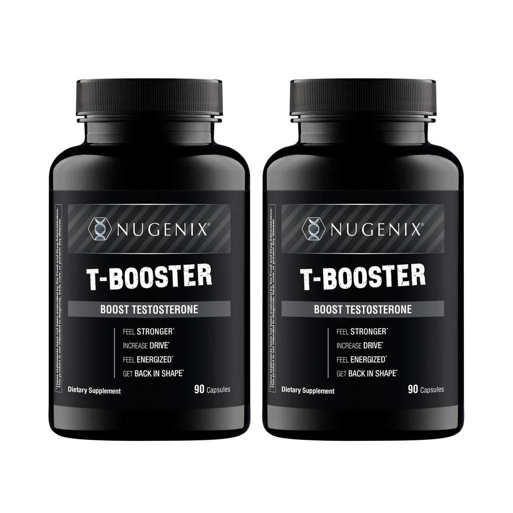 Nugenix T Boost - Erkekler için ücretsiz testosteron ATM Supplement, 180 Count