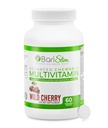 BariSlim Advanced Chewable Bariatric Multivitamin Tabletleri - Bariatrik Vitamin ve Supplement for Post Bariatrik Cerrahisi Gastrik Bypass ve Gastrik Kol | Wild Cherry (60 Kont)