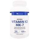 ML Naturals Vitamin K2 MK-7 120mcg (Per Serving) – 120 Vegetable Capsules – All-Trans MK-7 – Supports Bone & Heart Health