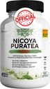 Nicoya PuraTea Max Green Tea Extract & Green Coffee Bean for Metabolism Support, Natural Energy Boost, Antioksi-Rich Supplement – 60 Capsules