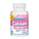 21st Century Food Plus Ekstra D Caplets, 500 mg, 90 Kont, 1 Paket