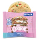 Benim Cookie Bayi Proteinleri, Doğum günü Kek (2.2oz, 12 Paket) - Cookie başına 15g Protein - On-The-Go Travel