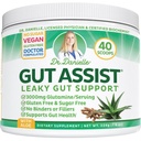 Leaky Gut Tozu Destekliyor | L-Glutamine Gut Lining Digestive Drink Mix | Gluten-Free Doctor Crafted Botanical Formula | Gut Dr. Danielle