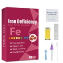 Iron Deficiency Test Kit, Çocuklar ve Yetişkinler için uygun, Anemi için Home Iron Test Kit. Hızlı Yanıt ve Doğru Sonuçlar için Demir Testi Kit