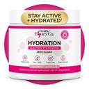 Sugar-Free Electrolyte Dust Drink Mix Fast Hydration Doğal olarak Organik Monk Meyvesi ile tatlılaştı, Raspberry Lemonade Flavor (325g) Key Electrolytes ve Trace Minerals -Keto Friendly, Vegan, Vegan