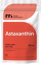Mikro Malzemeler MCT Oil ile 24 mg, 60 Softgels, 2 Ay Supply | Max Strength Astaxanthin Antioksi Supplements | Fresh Microalgae Source | Non-GMO, Gluten Free, No Soy