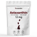 Astaxanthin Supplement with 12 mg Haematococcus Pluvialis Softgels – Yüksek Potency Antioksit Support for Eye, Immune & Skin Health, Algae Based Formula, 120 Softgels (4-Month Supply)