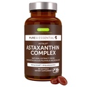 Igennus Vegan Astaxanthin 4 mg Kompleks with Lutein and Zeaxanthin, 42 mg Astapure, Natural Algae Antioksidan for Eyes, Skin & Commons, Non-GMO, H. Pluvialis